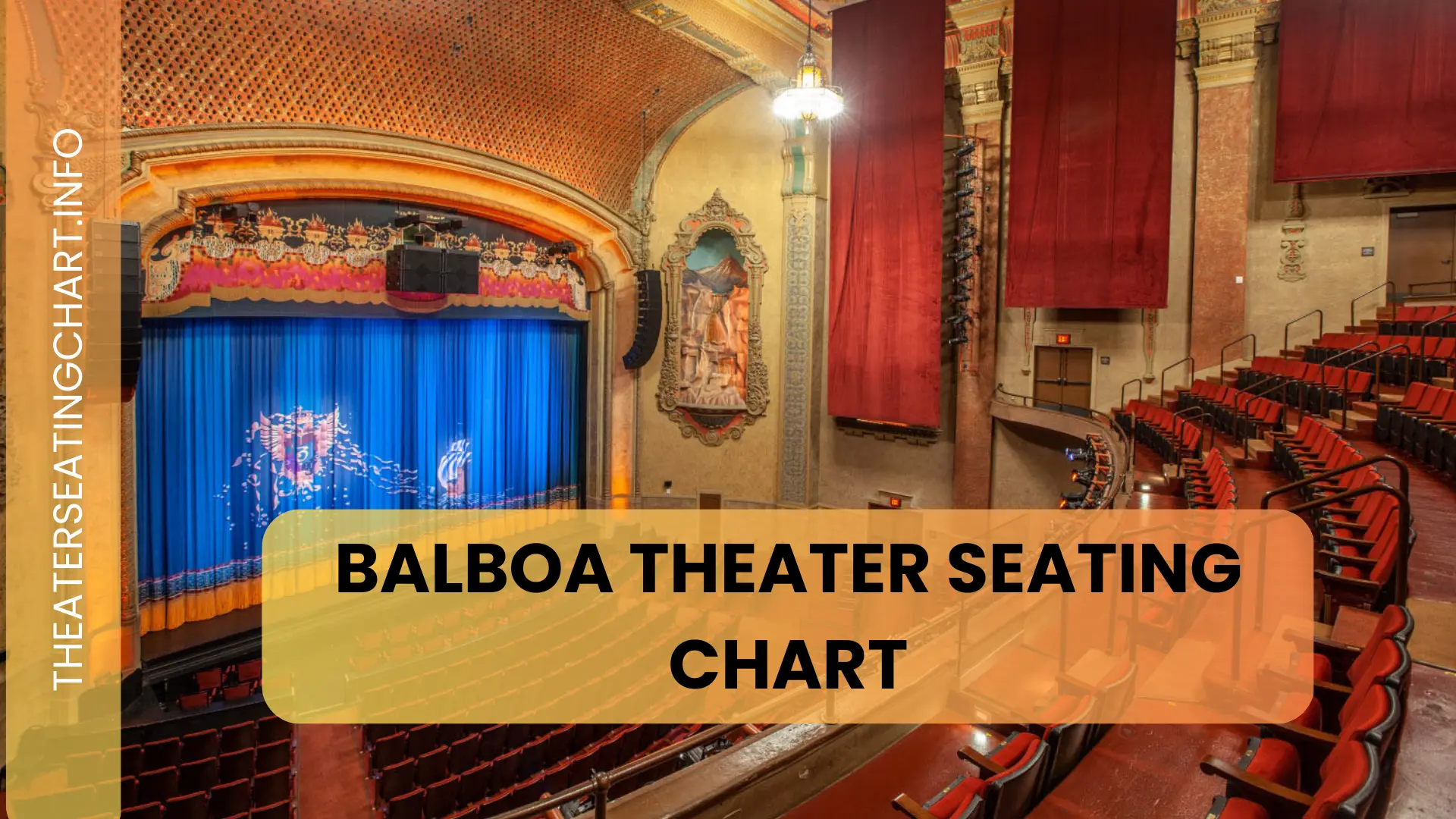 Balboa Theater Seating Chart