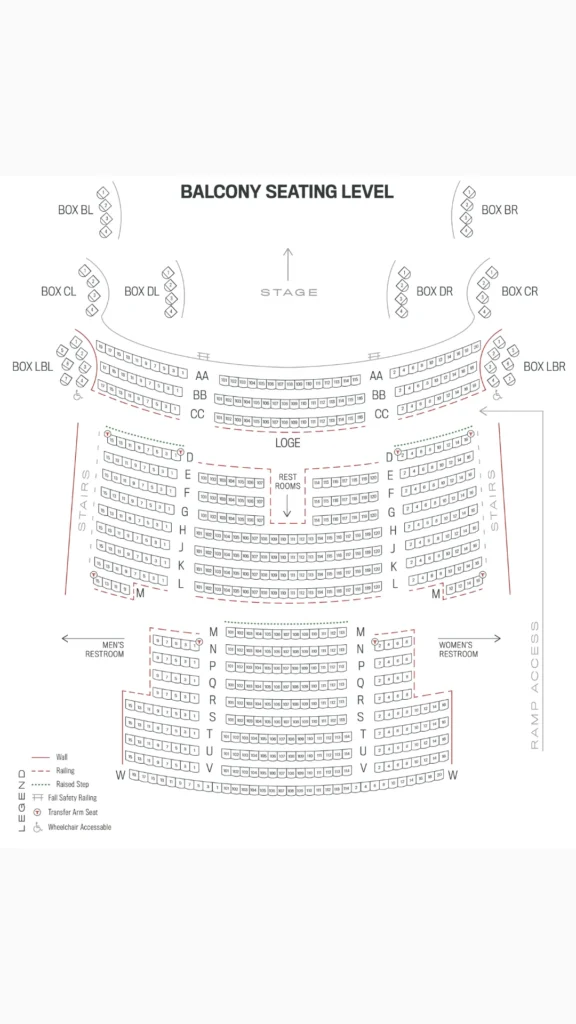 Granada Theater Seating Chart Details 2