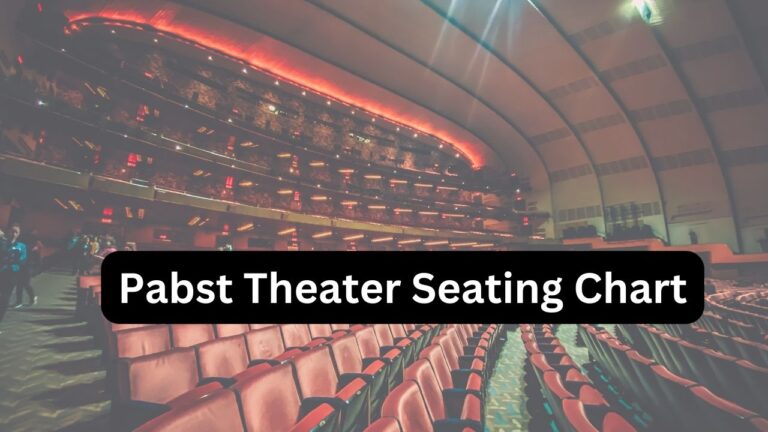 Pabst Theater Seating Chart