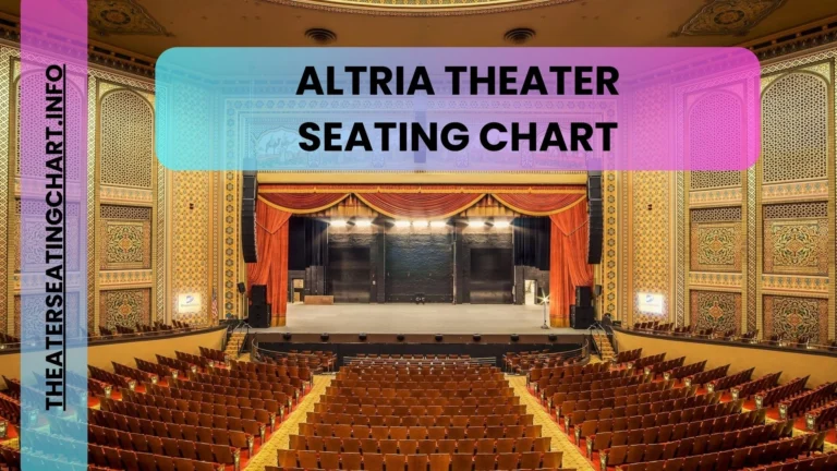 Altria Theater Seating Chart