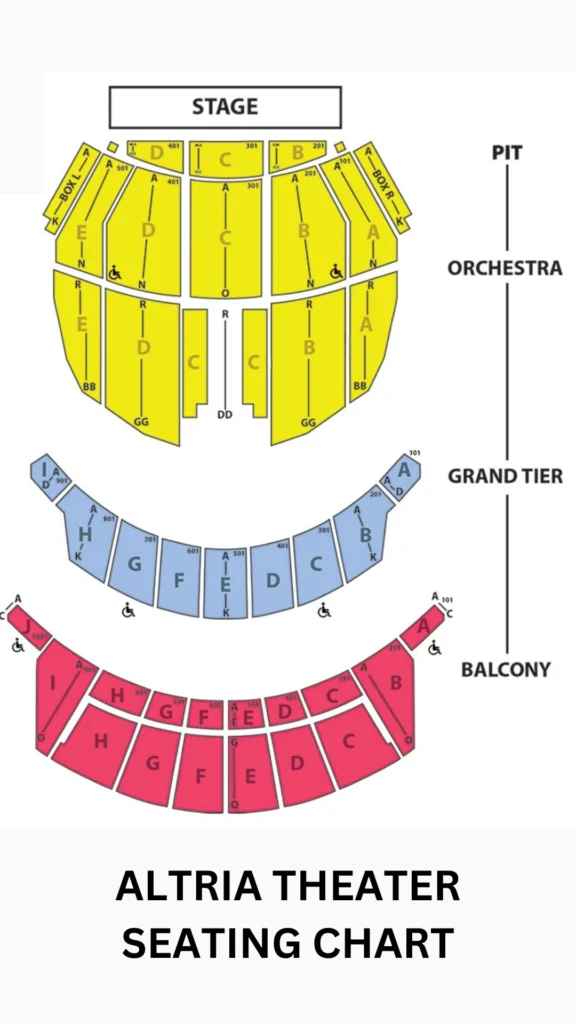 Altria Theater Seating Chart