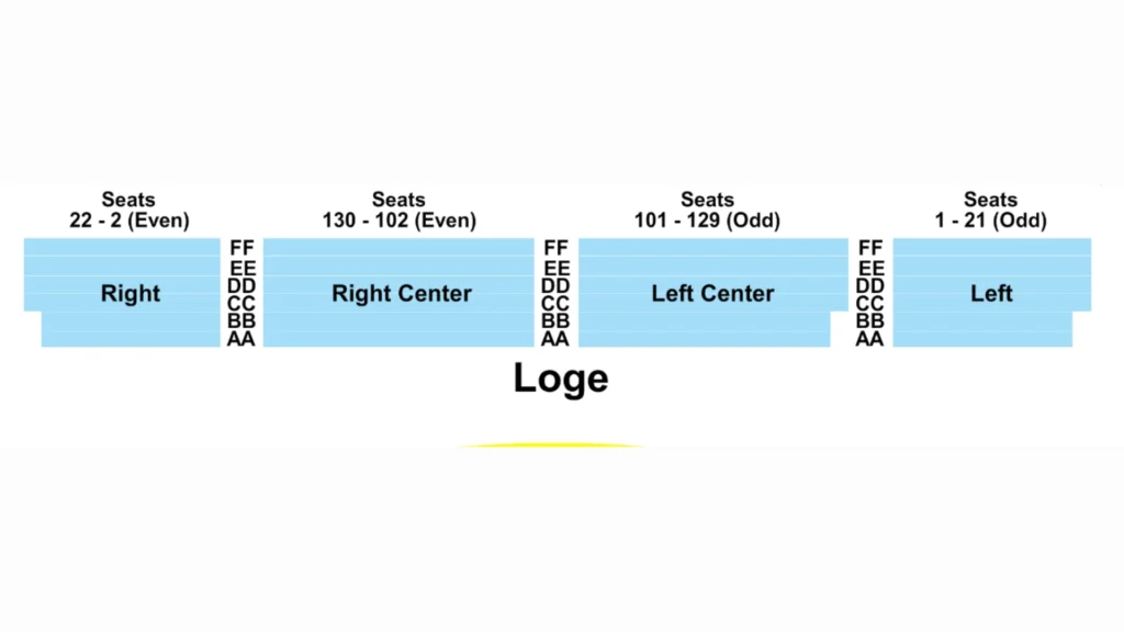 Wiltern Theater Seating Chart Loge