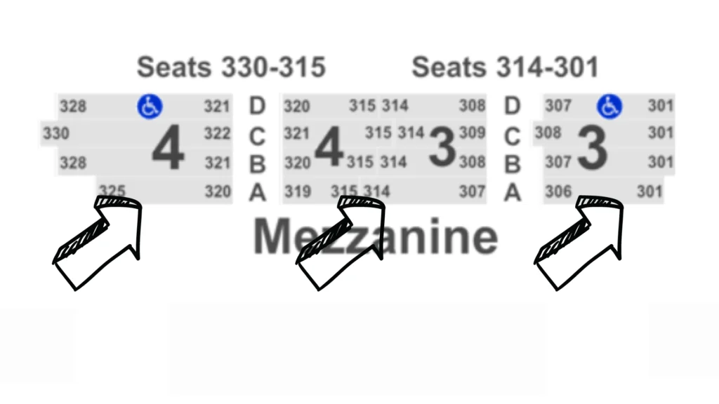 ACL Live Moody Theater Seating Chart Info - Mezzanine