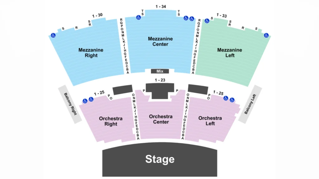 The Grand Sierra Theater Seating Chart Info