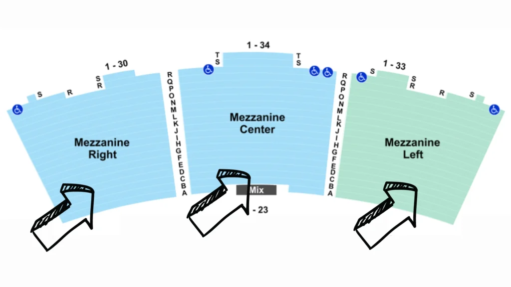 The Grand Sierra Theater Seating Chart Info Mezzanine