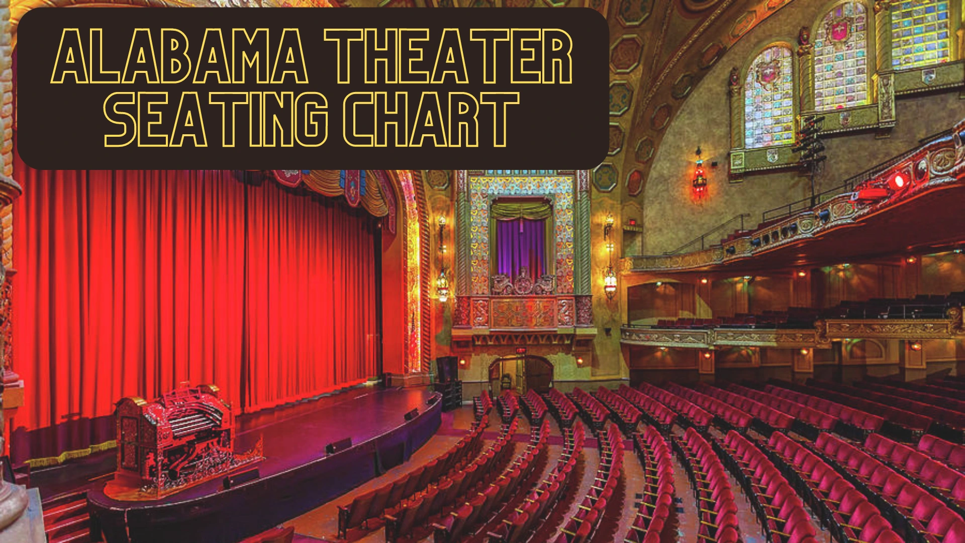 Alabama Theater Seating Chart