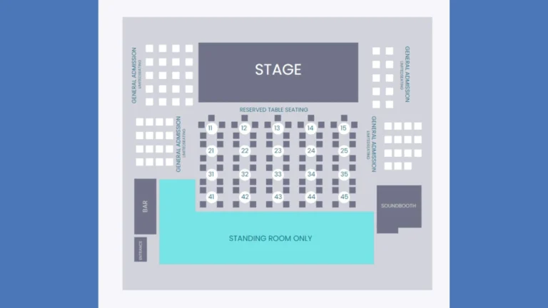 Evanston Space Theater Seating Chart Info