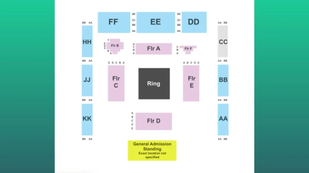 Roseland Theater Seating Chart Info