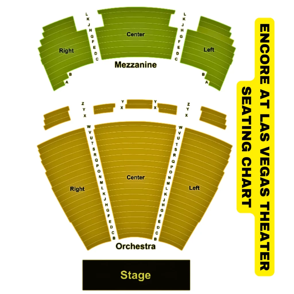 Encore At Las Vegas Theater Seating Chart