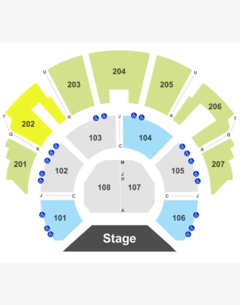 Beau Rivage Theatre Seating Chart Info