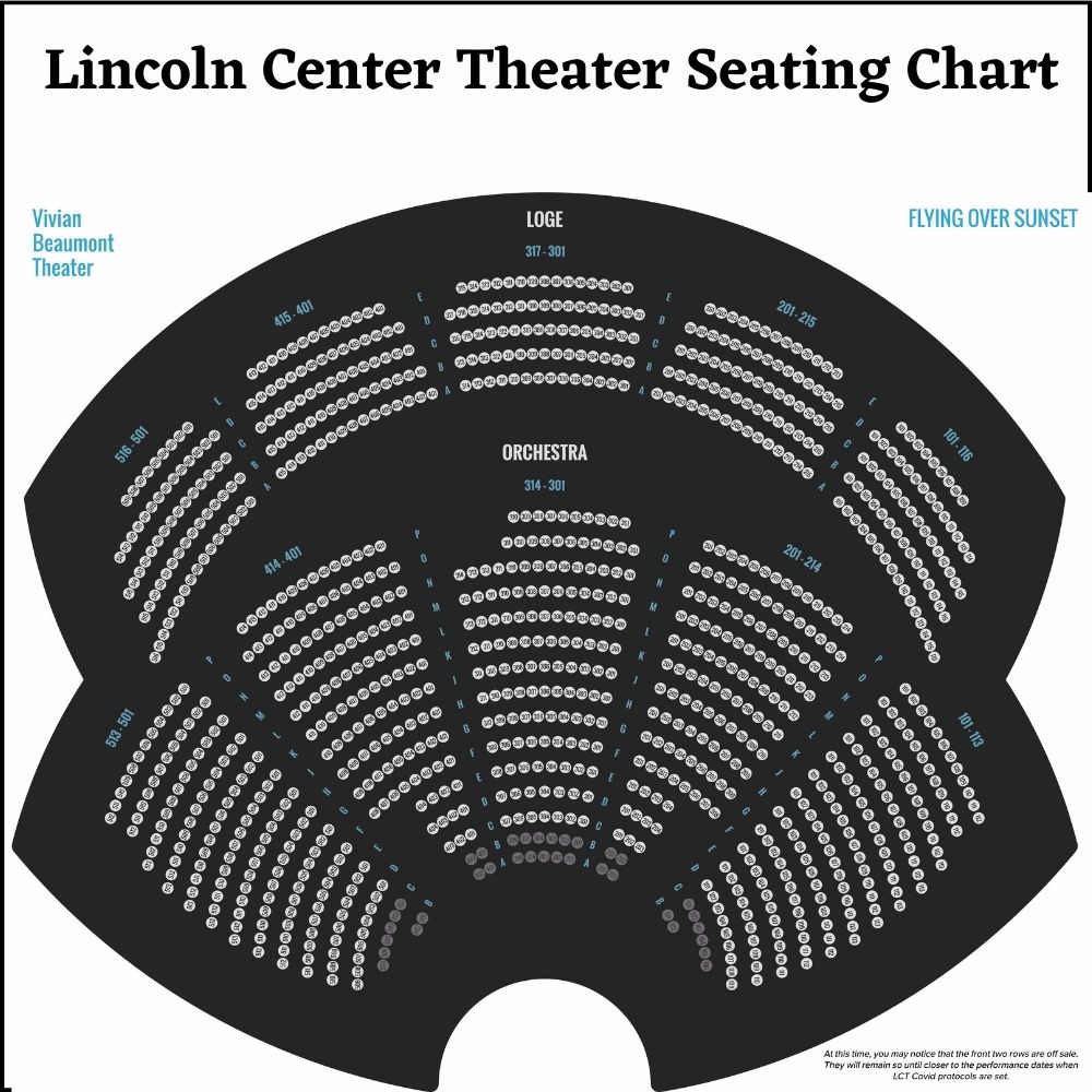 Lincoln Center Theater Seating Chart Views