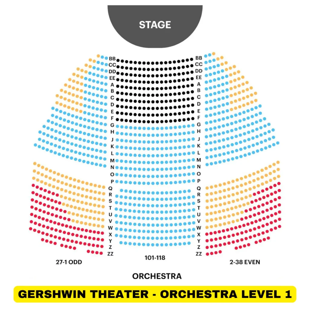 Gershwin Theater - Level - 1