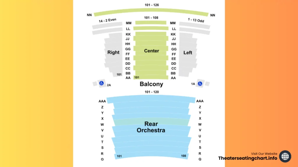 Levoy Theater Seating Chart Mezzanine