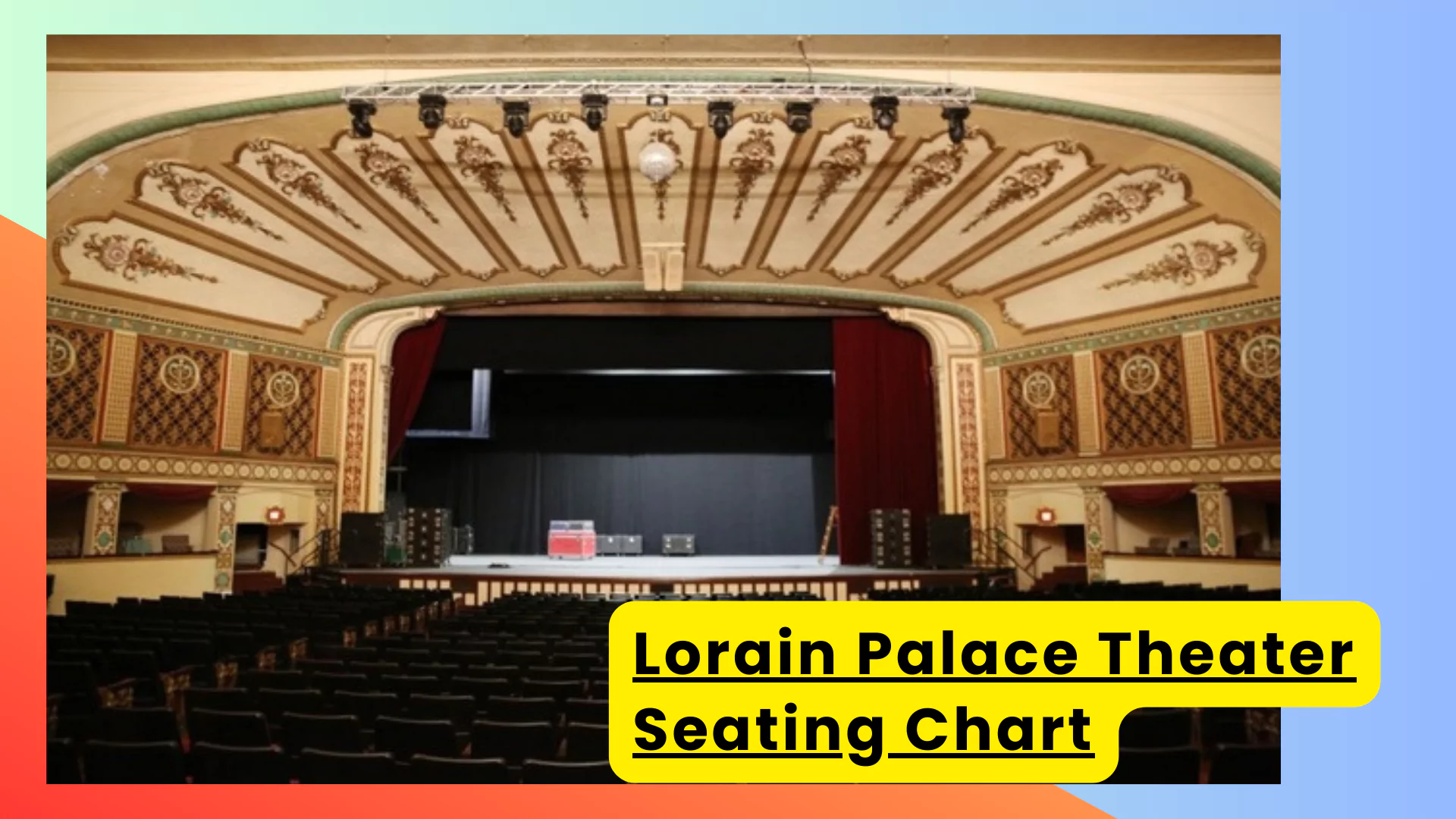 Lorain Palace Theater Seating Chart