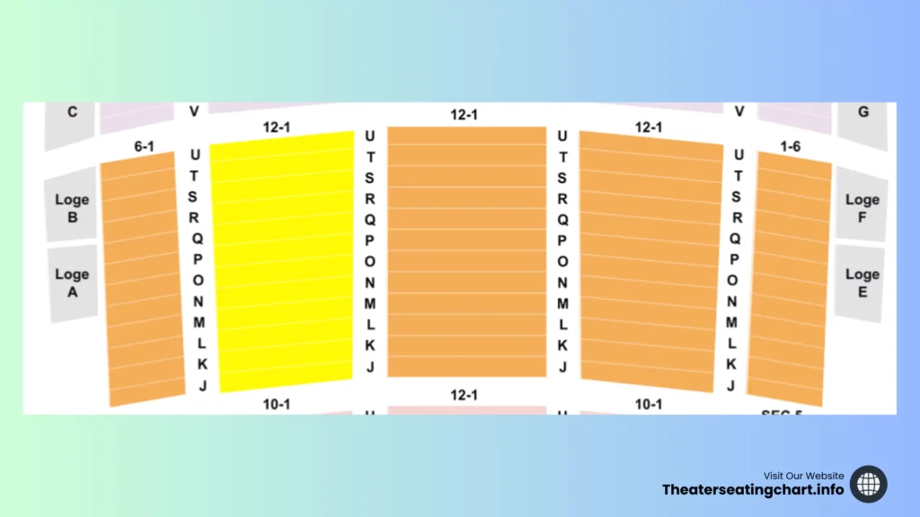 Lorain Palace Theater Seating Chart Map Mezzanine