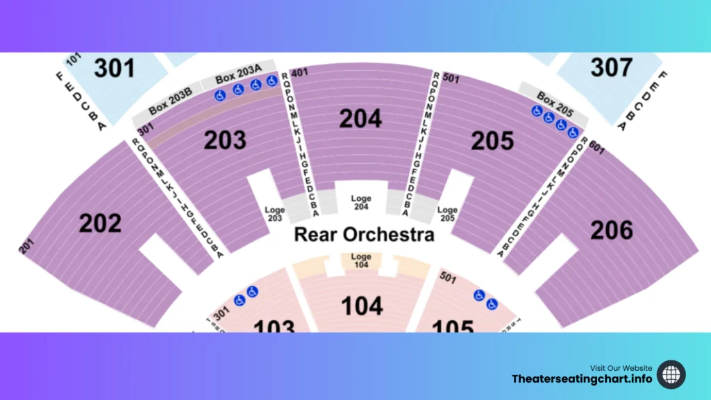 The Colosseum at Caesars Palace Seating Chart - Rear Orchestra