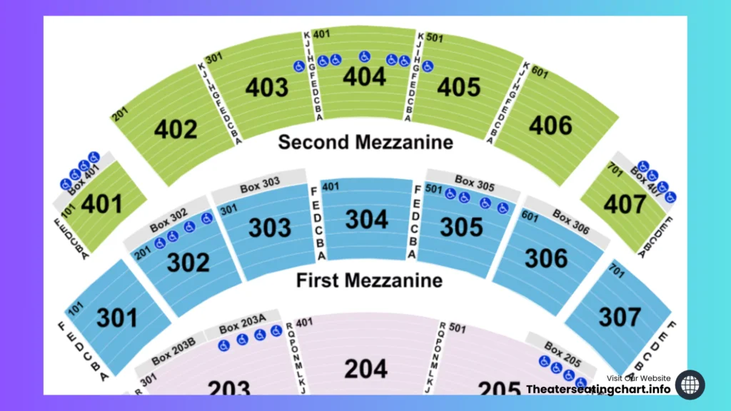 The Colosseum at Caesars Palace Seating Chart - Balcony