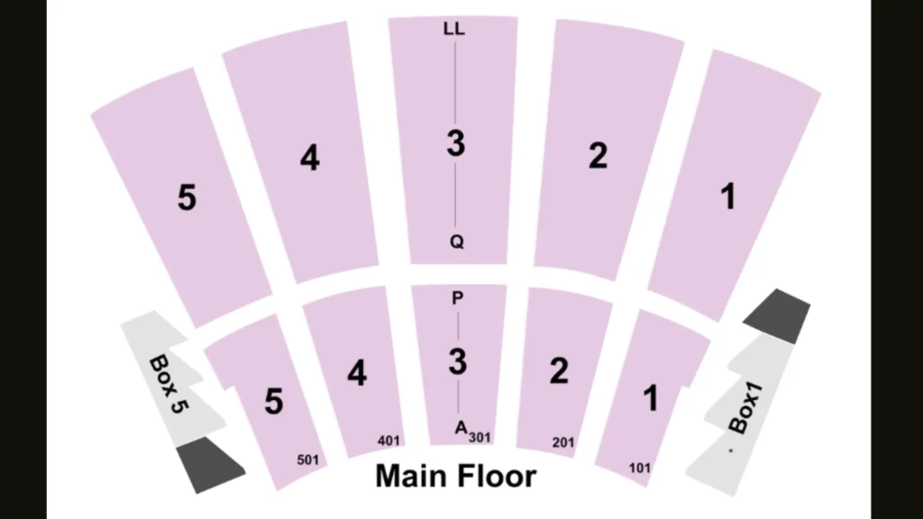 Arie Crown Theater Seating Chart Main Floor