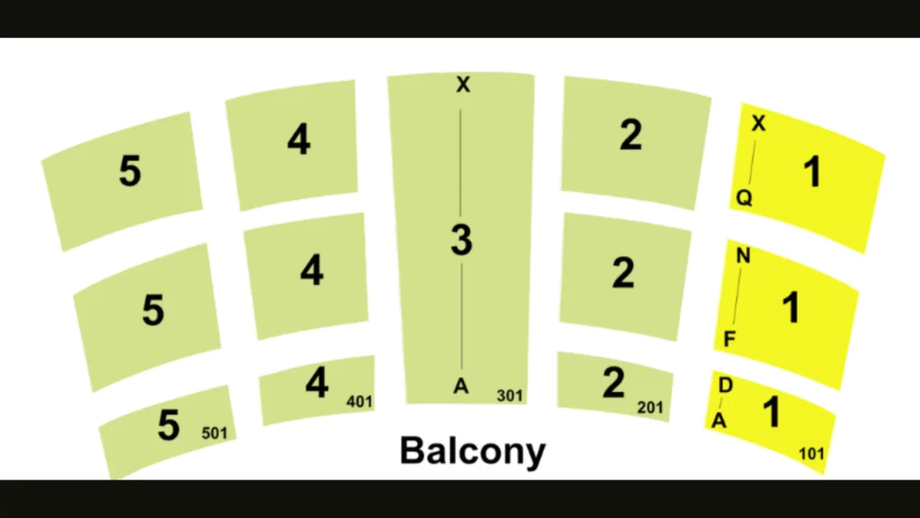 Arie Crown Theater Seating Chart Balcony