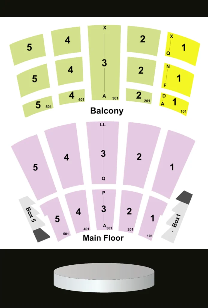 Arie Crown Theater Seating Chart info