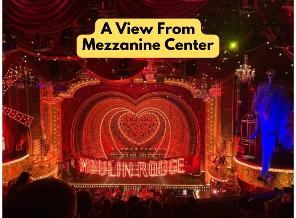 Best View From Mezzanine Center