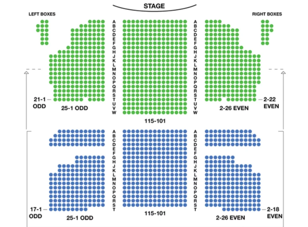 Al Hirschfeld Theatre Seating Chart