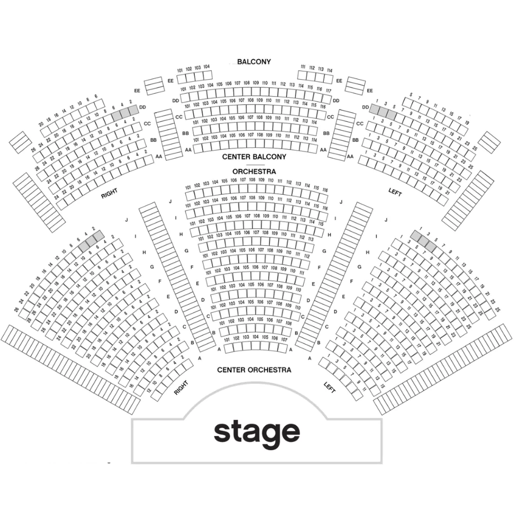 Arena Stages Kreeger Theater Seating Chart