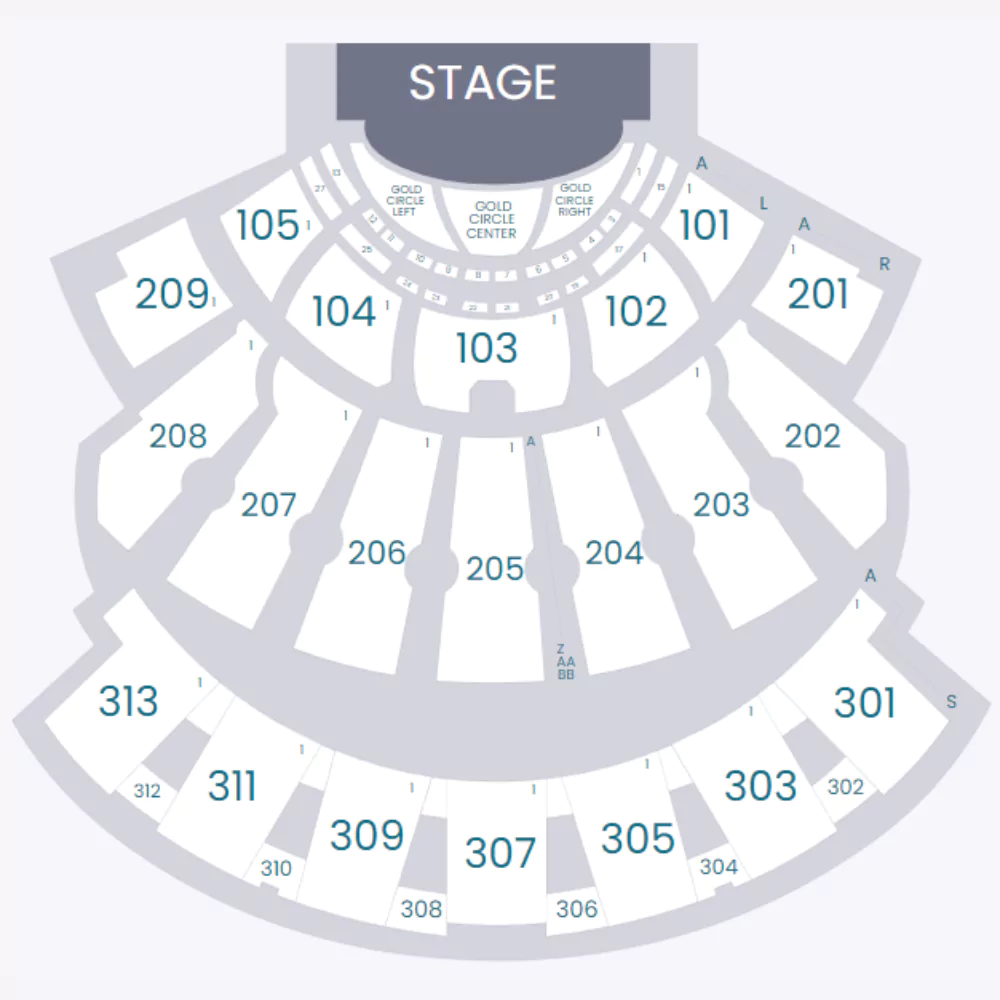 Bakkt Theater Seating Chart 1