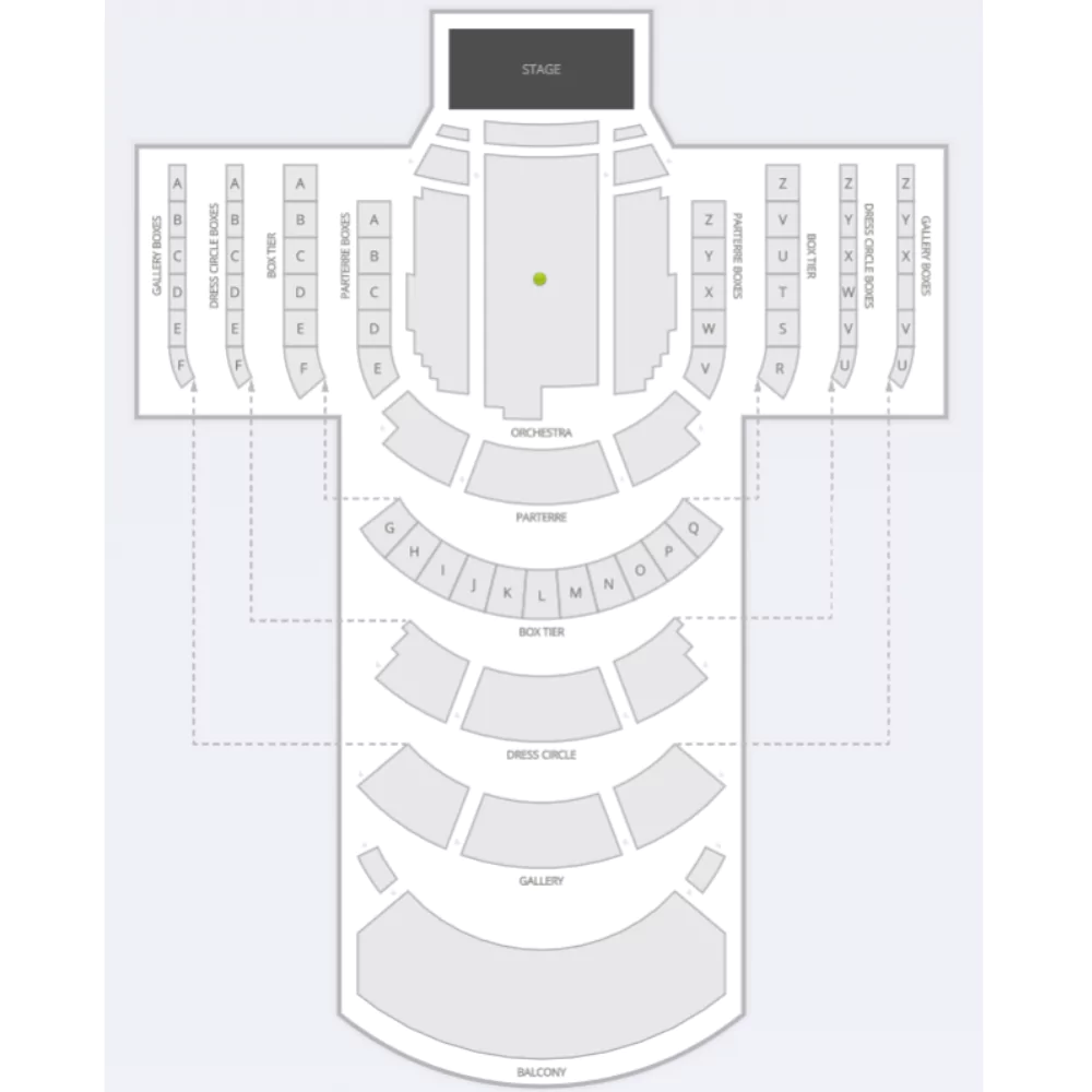 The Smith Center Seating Chart Of Reynolds