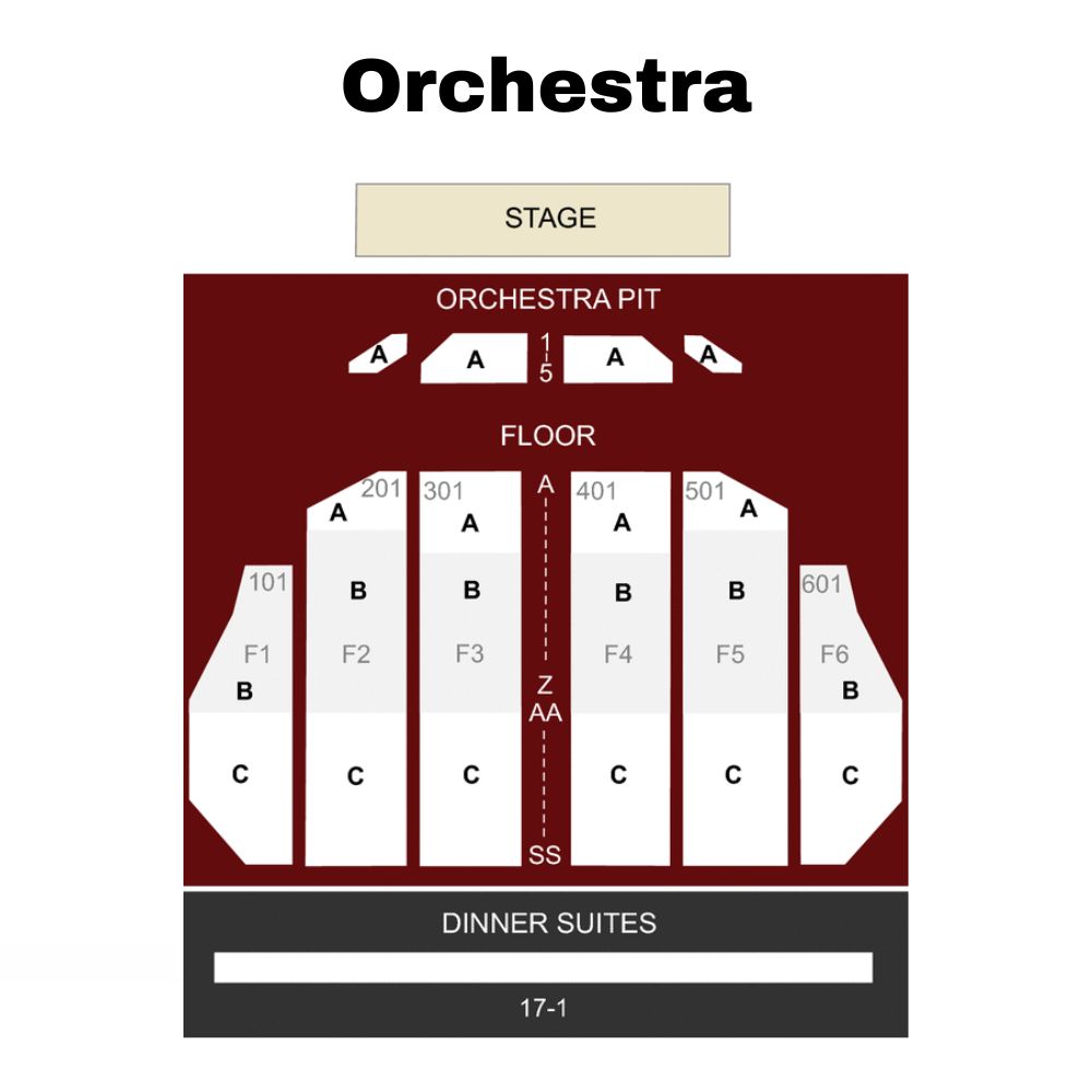 fox theater detroit seating chart view from my seat