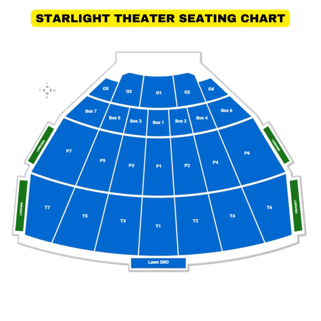 Starlight Theater Seating Chart